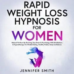 rapid weight loss hypnosis for women book cover image