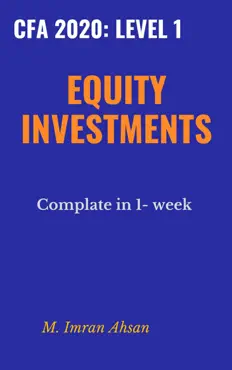 equity investment for cfa level 1, 2020 book cover image