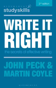write it right book cover image