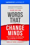 Summary of Words That Change Minds by Shelle Charvet synopsis, comments