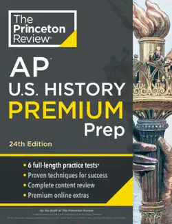 princeton review ap u.s. history premium prep, 24th edition book cover image