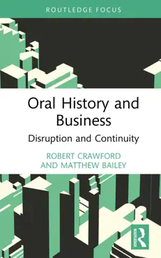 oral history and business book cover image