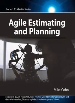 agile estimating and planning book cover image