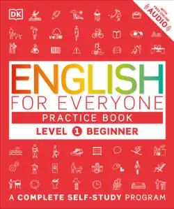 english for everyone: level 1: beginner, practice book book cover image