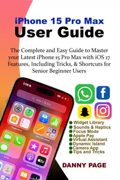iphone 15 pro max user guide book cover image