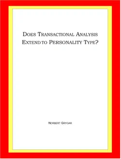 does transactional analysis extend to personality type book cover image