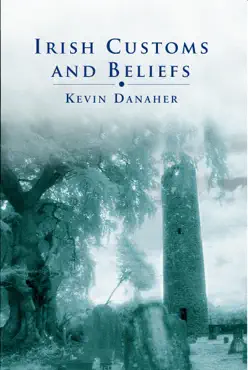 irish customs and beliefs book cover image
