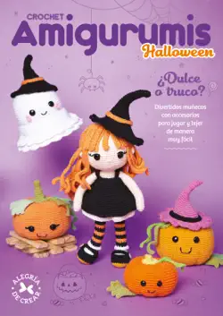crochet amigurumis halloween imagen de la portada del libro