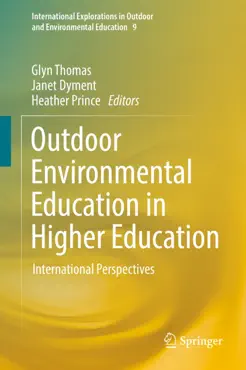 outdoor environmental education in higher education book cover image