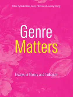 genre matters imagen de la portada del libro