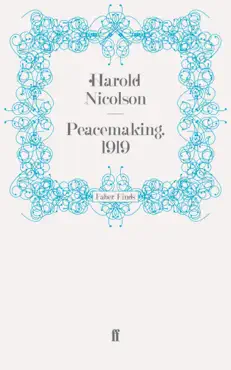 peacemaking, 1919 imagen de la portada del libro