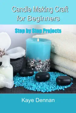 candle making craft for beginners book cover image