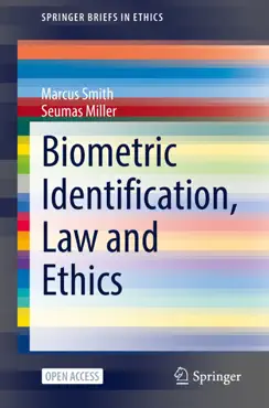 biometric identification, law and ethics book cover image