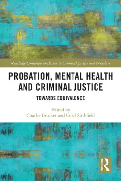 probation, mental health and criminal justice imagen de la portada del libro