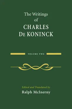the writings of charles de koninck book cover image
