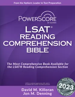 the powerscore lsat reading comprehension bible book cover image