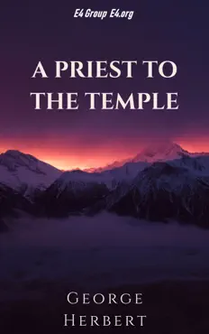 a priest to the temple by george herbert book cover image