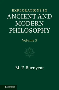 explorations in ancient and modern philosophy book cover image