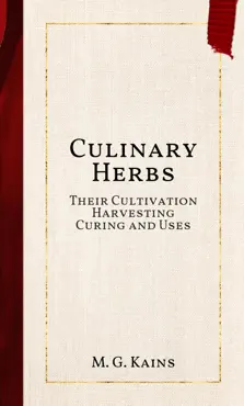 culinary herbs book cover image