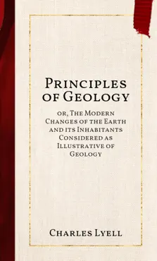 principles of geology book cover image