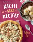Betty Crocker Right-Size Recipes synopsis, comments