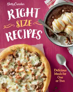 betty crocker right-size recipes book cover image