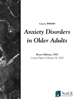 anxiety disorders in older adults book cover image