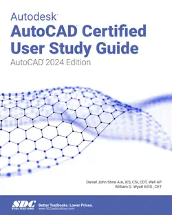 autodesk autocad certified user study guide book cover image