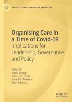 organising care in a time of covid-19 imagen de la portada del libro