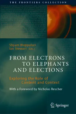 from electrons to elephants and elections book cover image