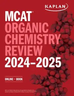 mcat organic chemistry review 2024-2025 book cover image
