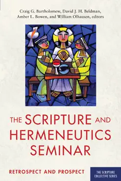 the scripture and hermeneutics seminar, 25th anniversary book cover image