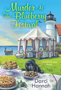 murder at the blueberry festival book cover image