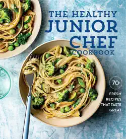 the healthy junior chef cookbook book cover image