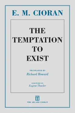 the temptation to exist book cover image