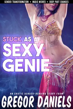 stuck as a sexy genie book cover image