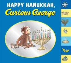 happy hanukkah, curious george book cover image