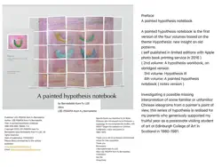 a painted hypothesis notebook 2023 imagen de la portada del libro