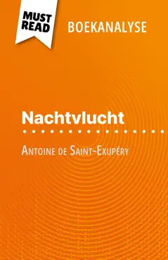 nachtvlucht van antoine de saint-exupéry (boekanalyse) imagen de la portada del libro