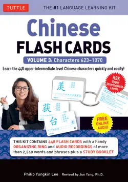 chinese flash cards volume 3 book cover image