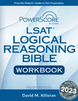 the powerscore lsat logical reasoning bible workbook book cover image