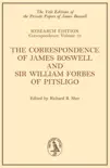 The Correspondence of James Boswell and Sir William Forbes of Pitsligo synopsis, comments