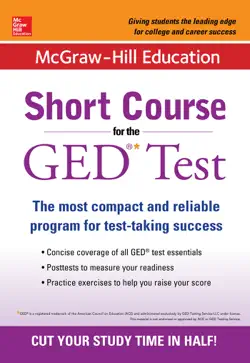 mcgraw-hill education short course for the ged test book cover image