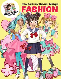 how to draw kawaii manga fashion book cover image
