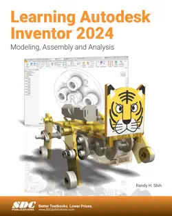 learning autodesk inventor 2024 book cover image