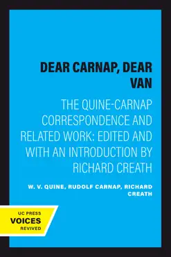 dear carnap, dear van book cover image