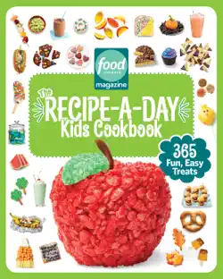 food network magazine the recipe-a-day kids cookbook book cover image