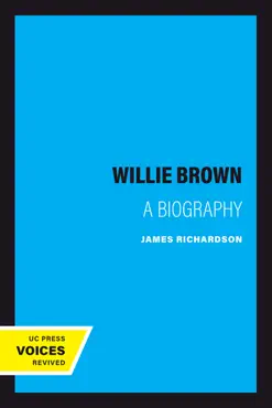 willie brown book cover image