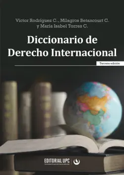 diccionario de derecho internacional imagen de la portada del libro