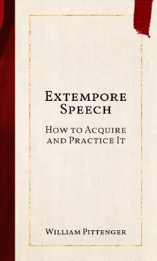 extempore speech book cover image